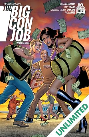 Palmiotti and Brady's The Big Con Job #4 (of 4)